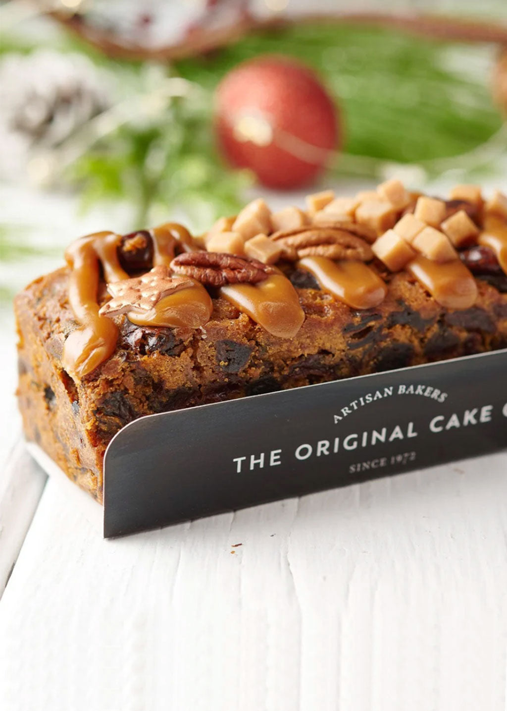 The Original Cake Co. Spiced Rum, Date & Salted Caramel Cake