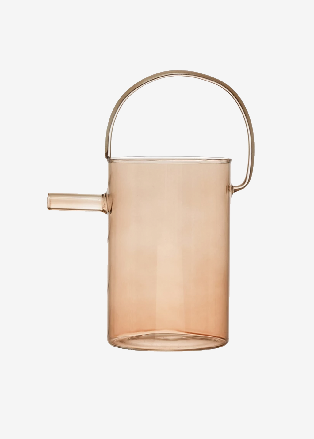 Brown Glass Watering Can