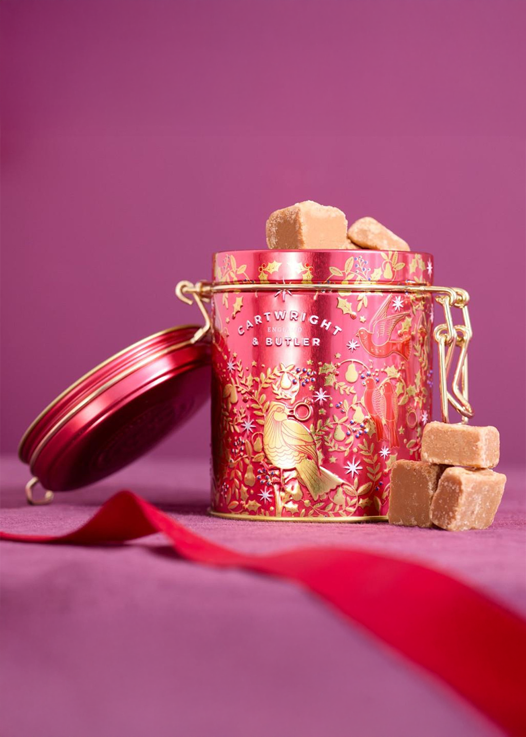 Cartwright & Butler Red Butter Fudge Tin