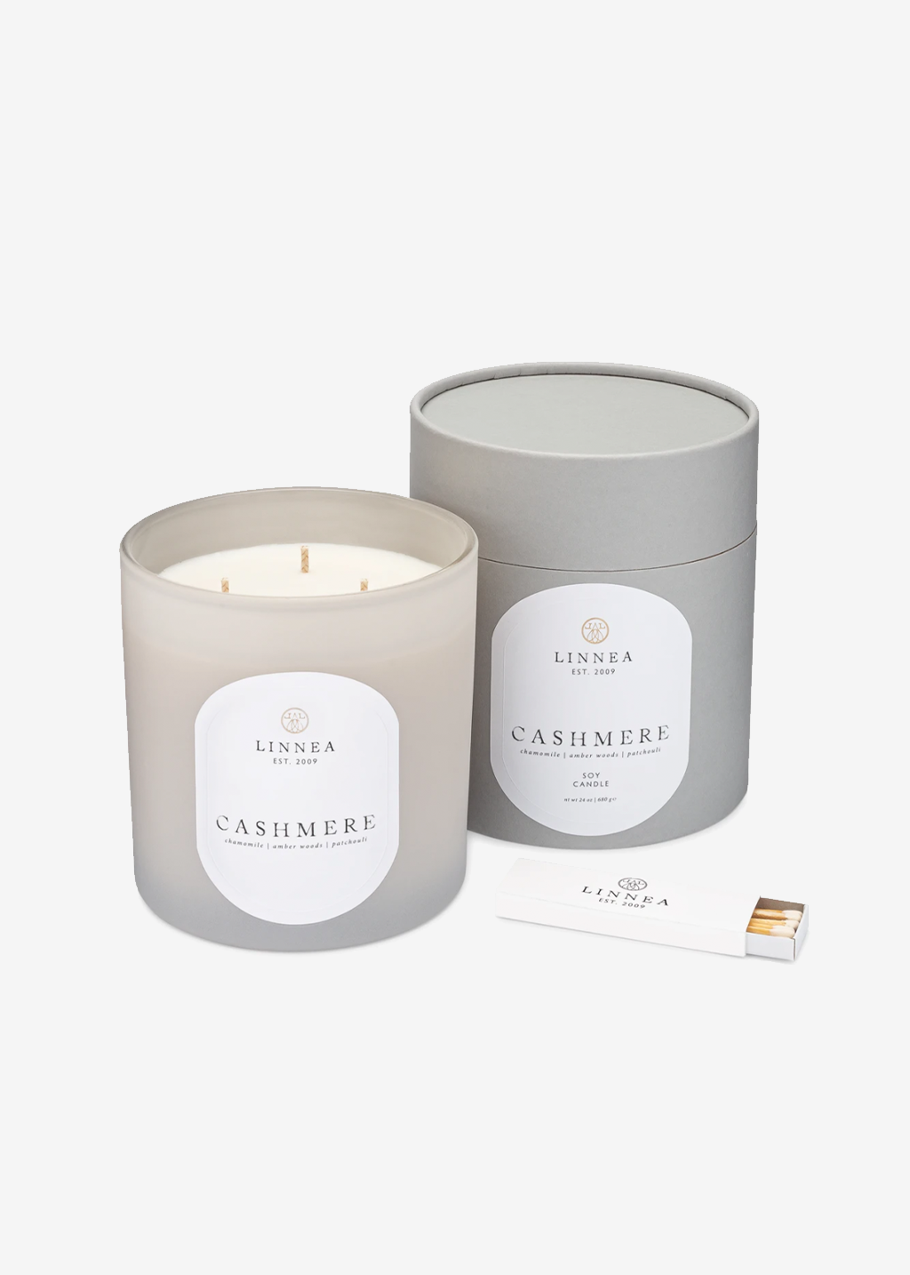 Cashmere 3 Wick Candle