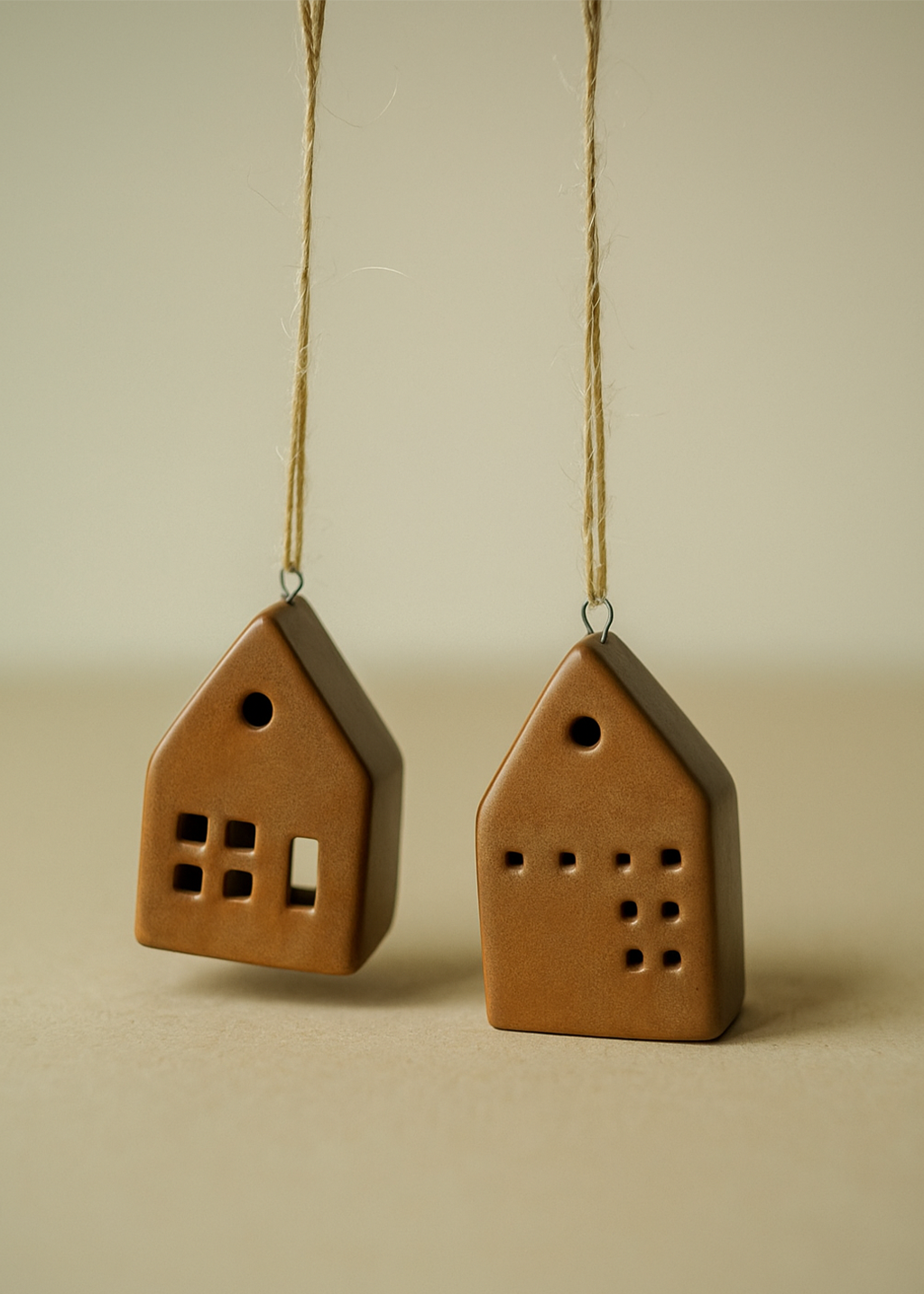 Ceramic House Ornament