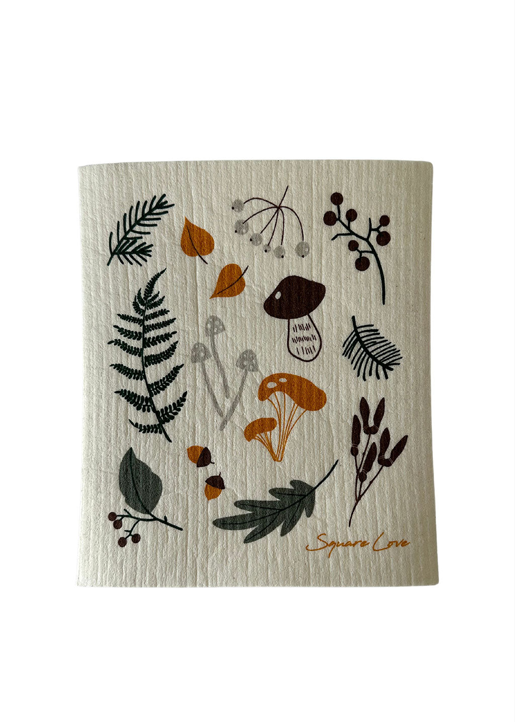 Swedish Dishcloth | Mushroom Forest Harvest