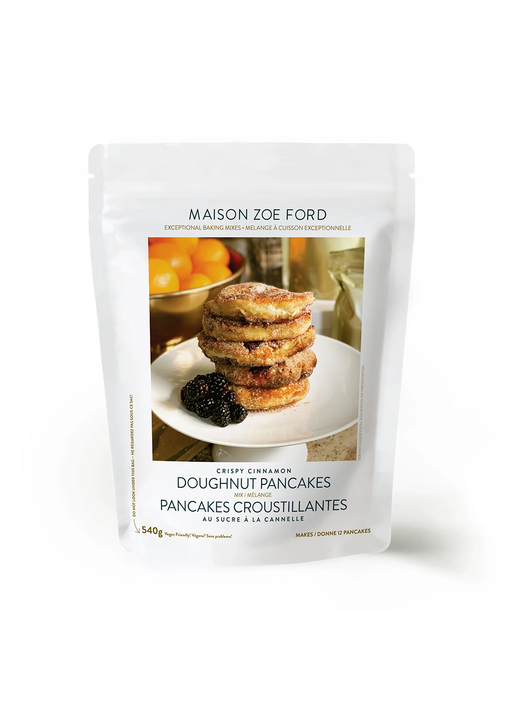 Crispy Cinnamon Doughnut Pancake Mix