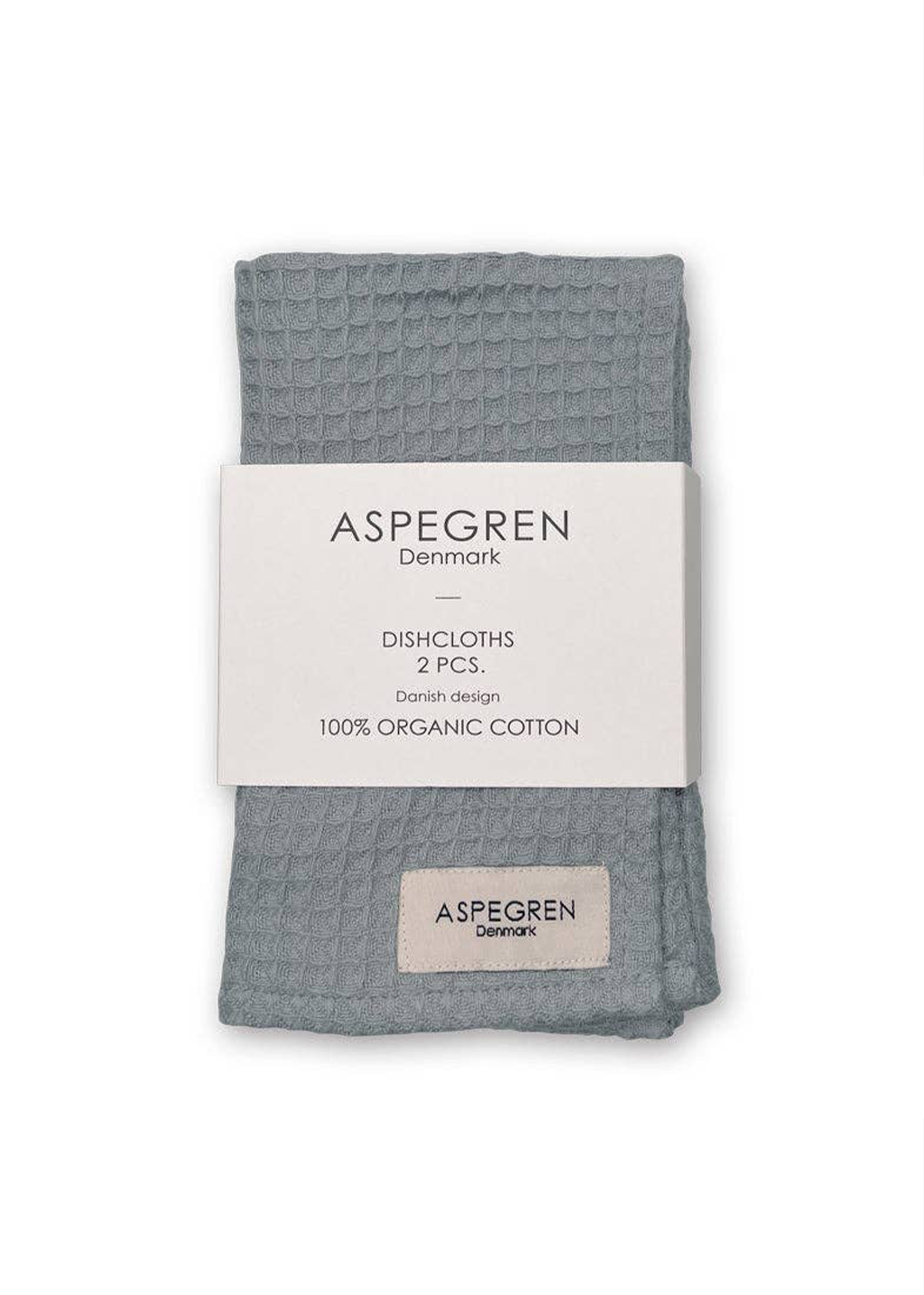 Knit Dishcloths | Steel 2pc