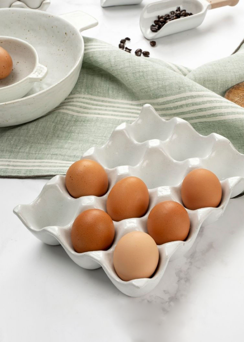 Ceramic Egg Tray