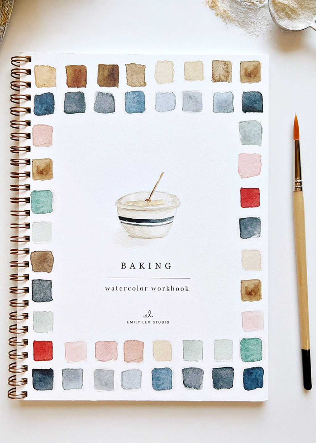 Watercolor Workbook | Baking
