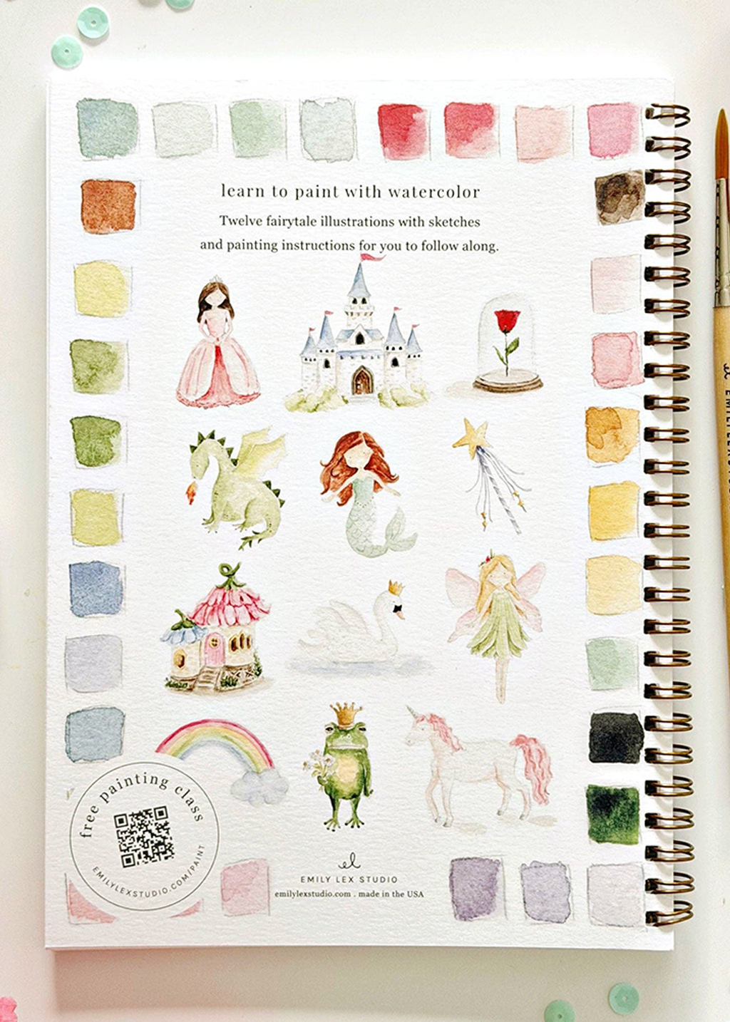 Watercolor Workbook | Fairytale