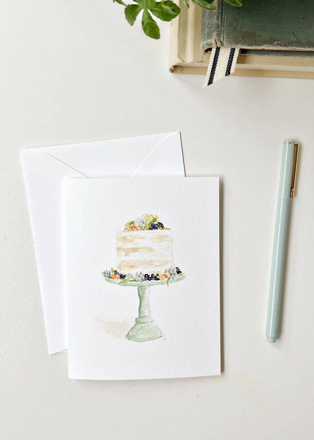 Cake Notecards S/8