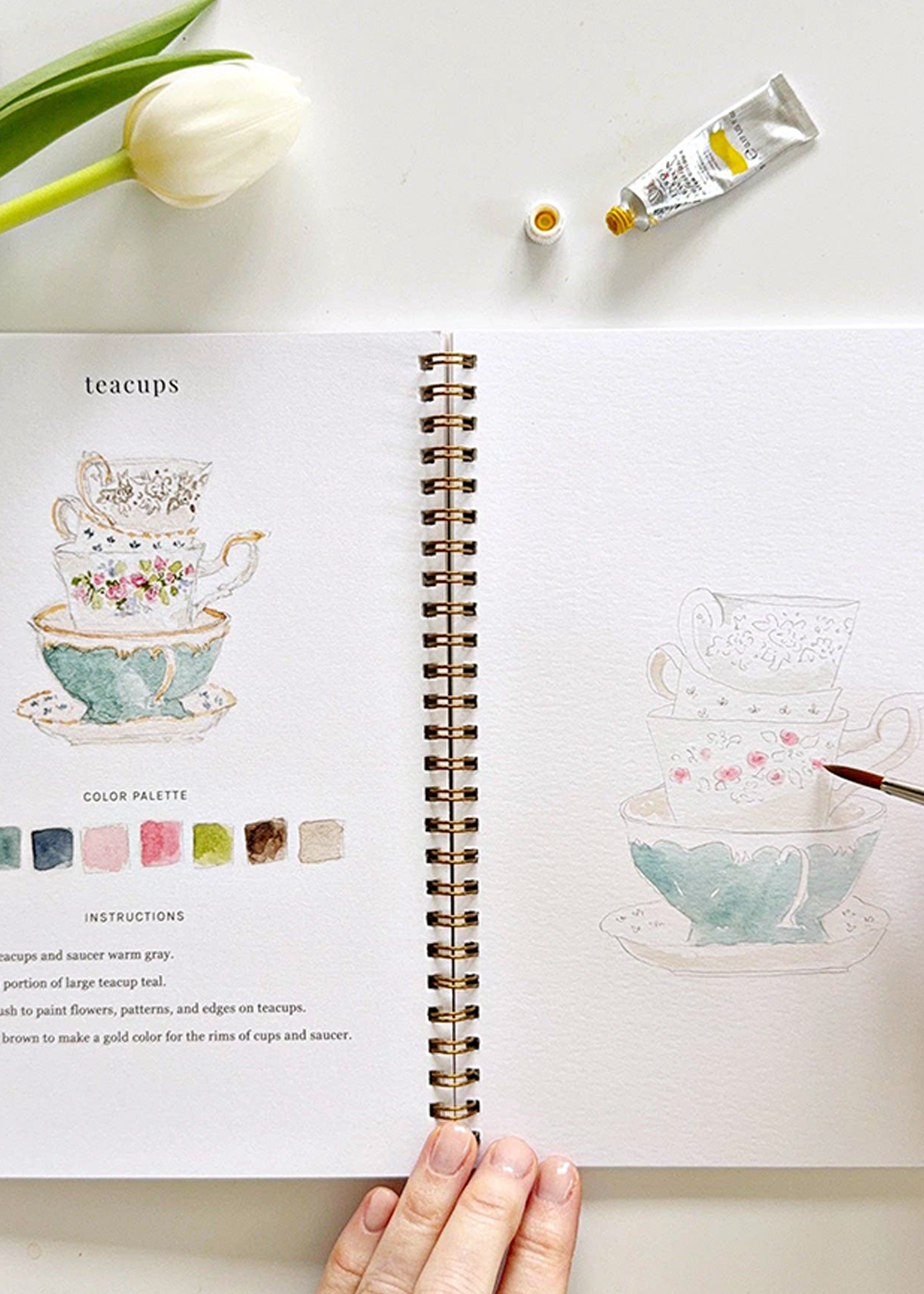 Watercolor Workbook | Spring