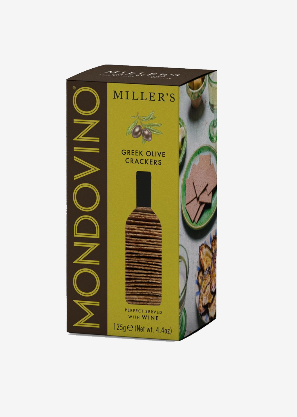 Mondovino Greek Olive Crackers