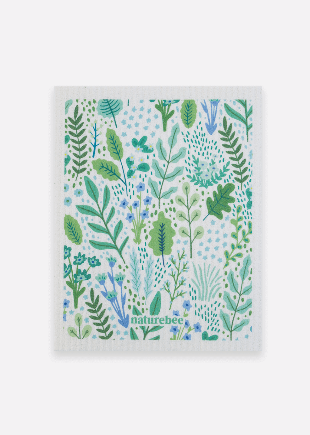 Sponge Cloth | Floral Green