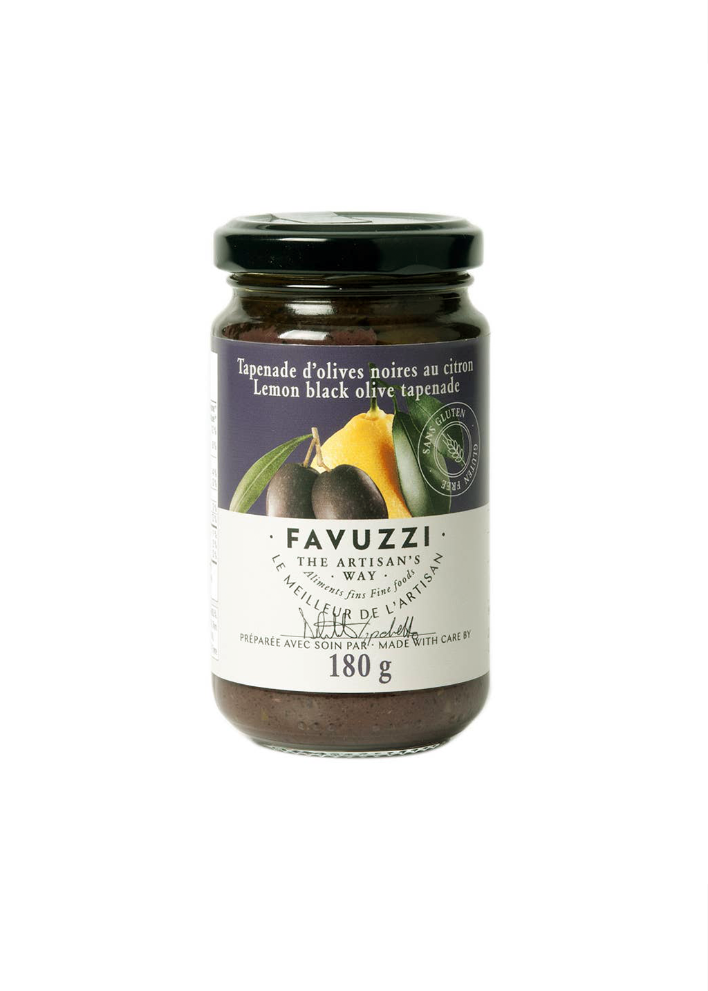 Lemon Black Olive Tapenade