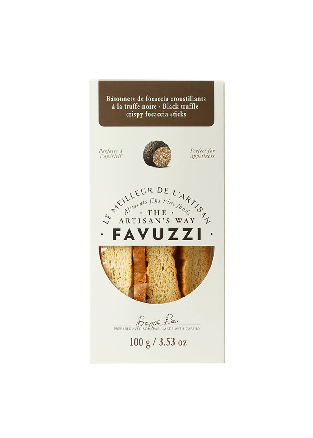 Black Truffle Crispy Focaccia Sticks