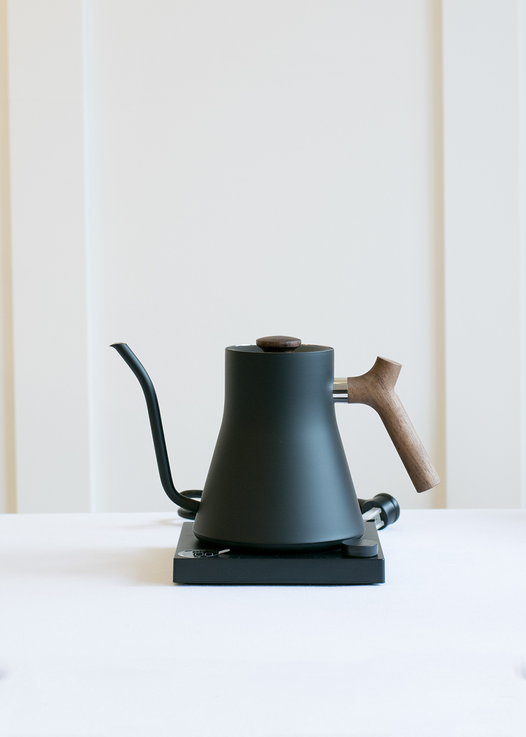 Stagg EKG Pour Over Kettle | Matte Black Walnut