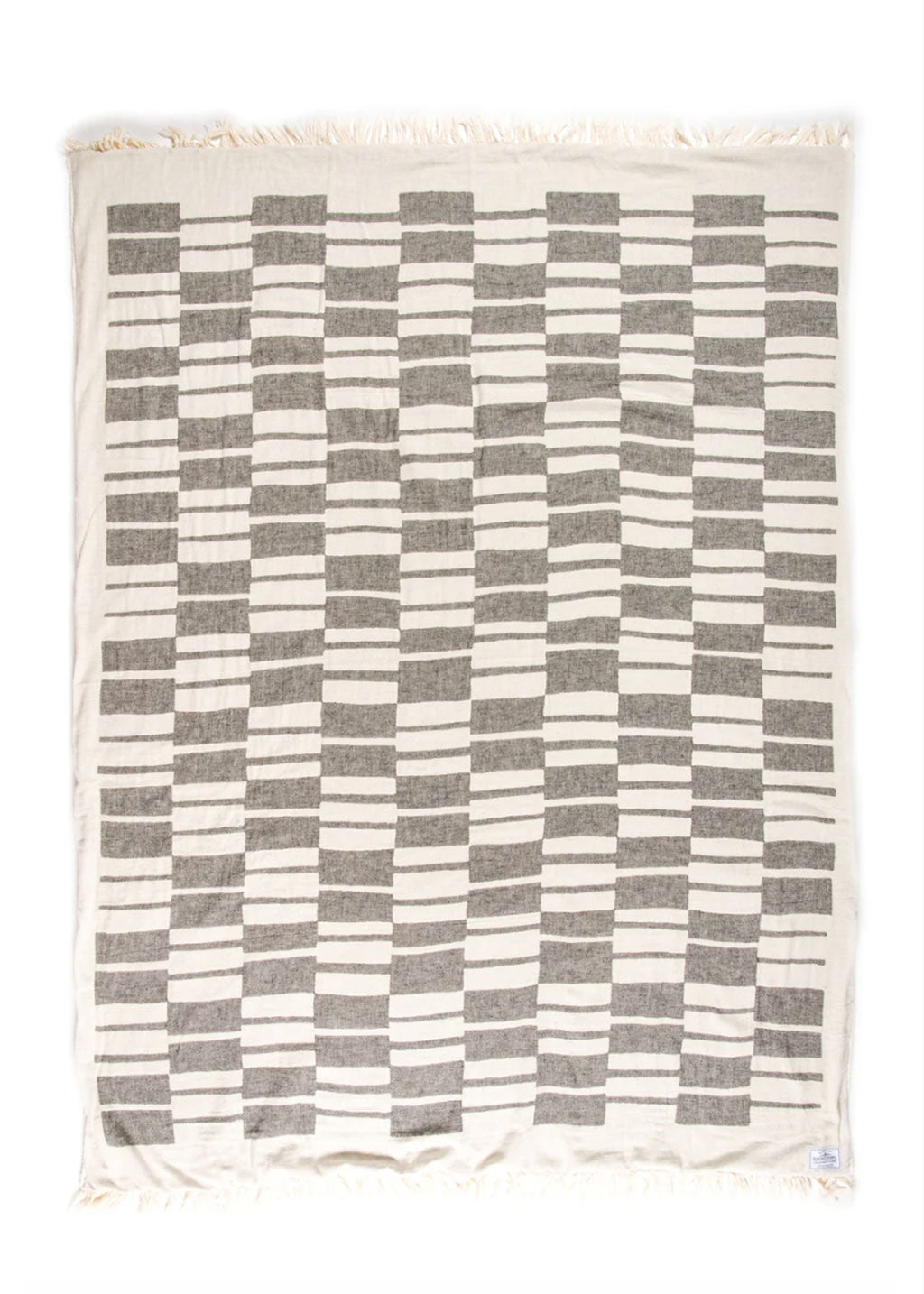 The Vance Fleece Throw | Granite