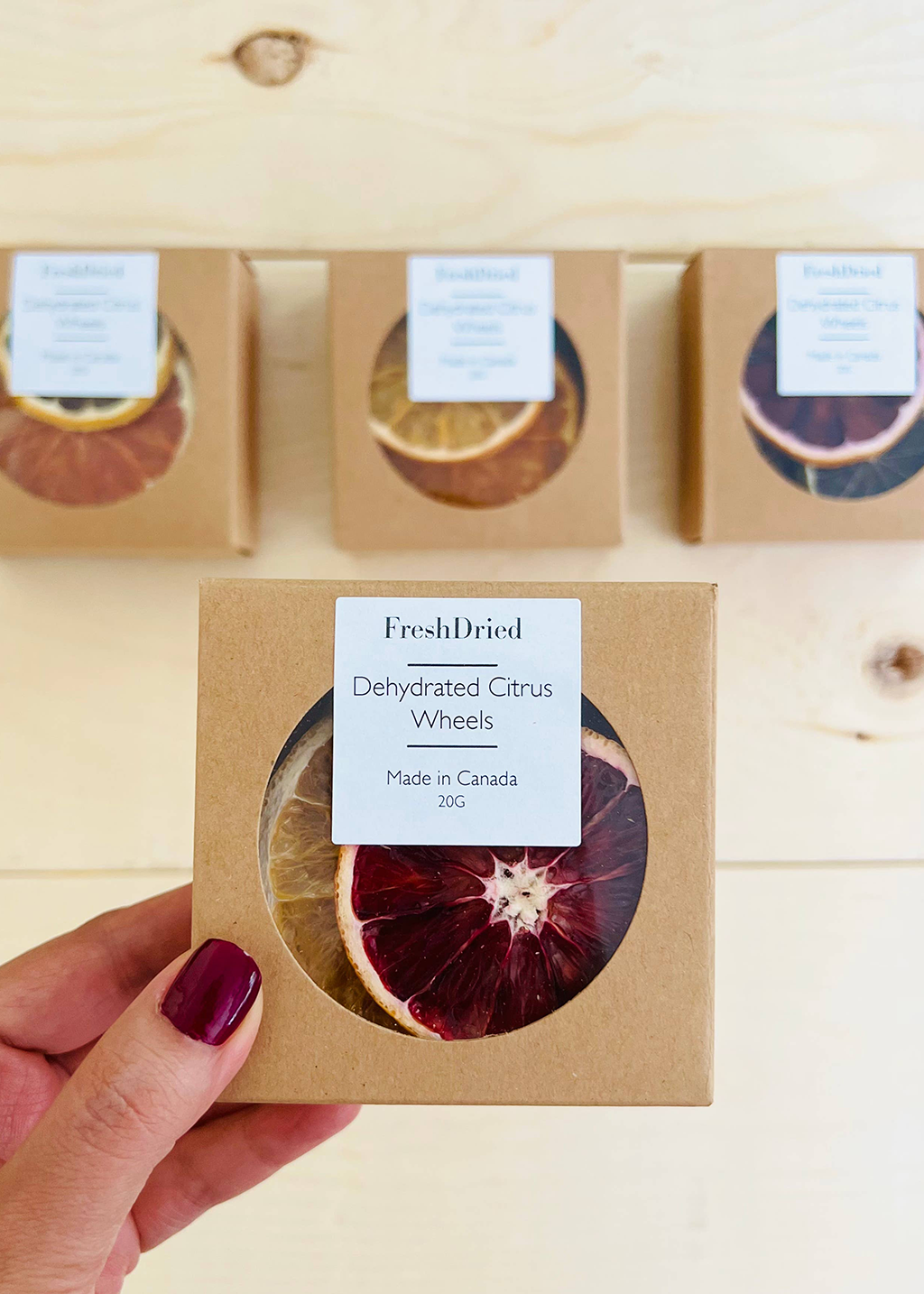 Cocktail Garnish Small Box | Blood Orange