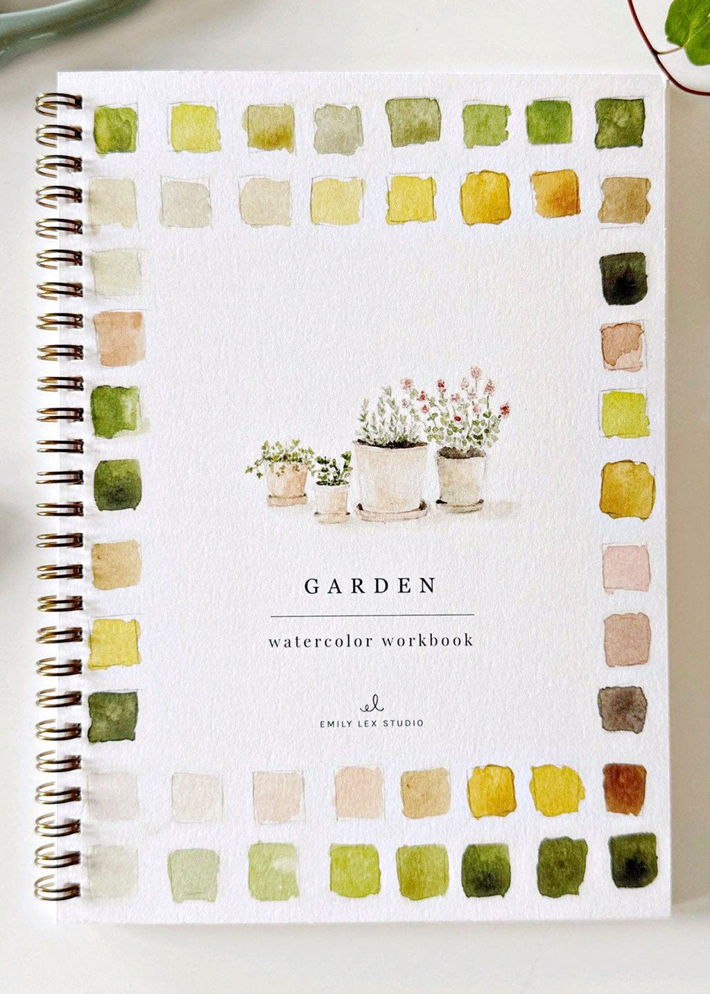 Garden Watercolor Workbook