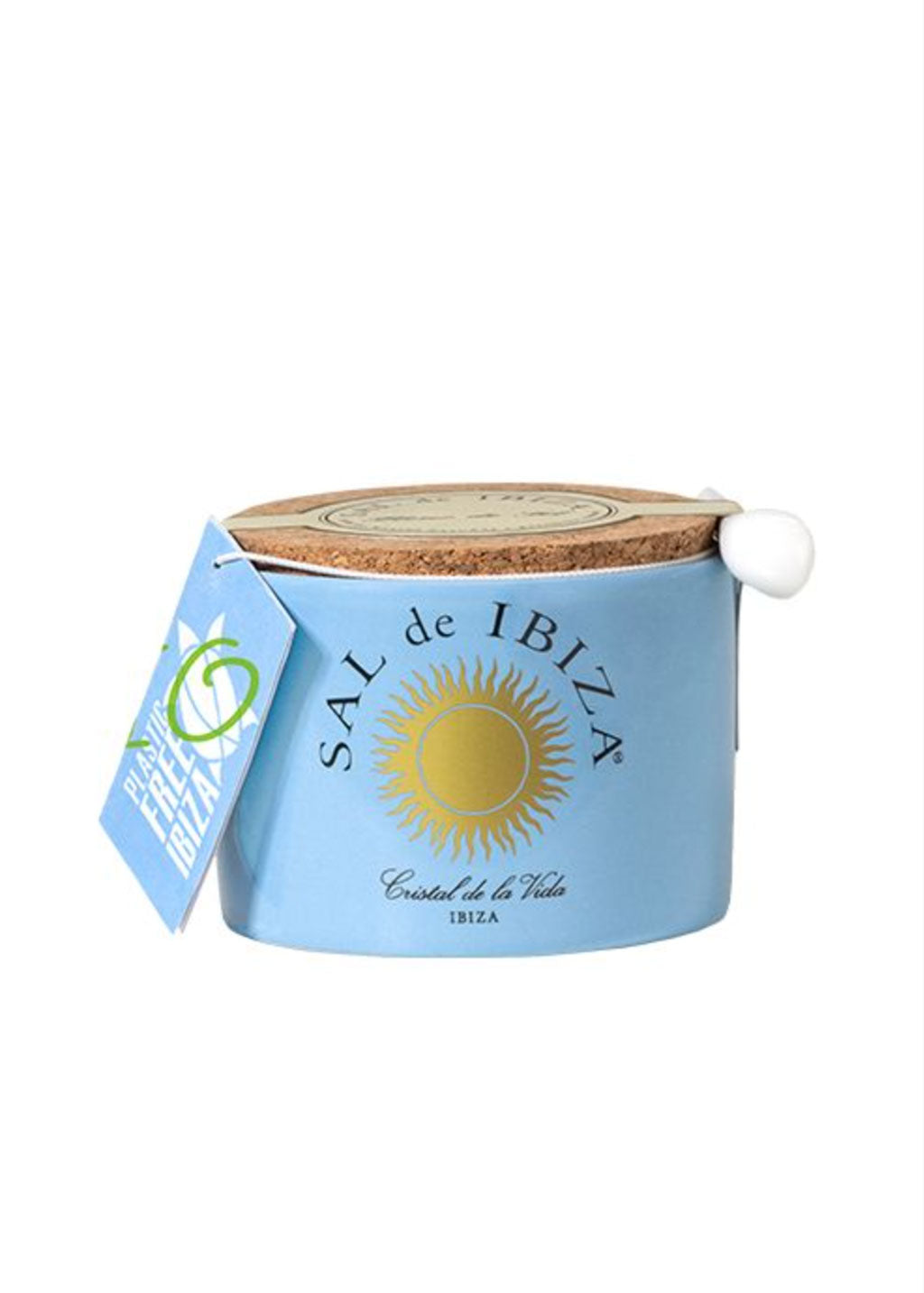 Sal de Ibiza Fleur de Sel with Black Garlic | Ceramic Pot