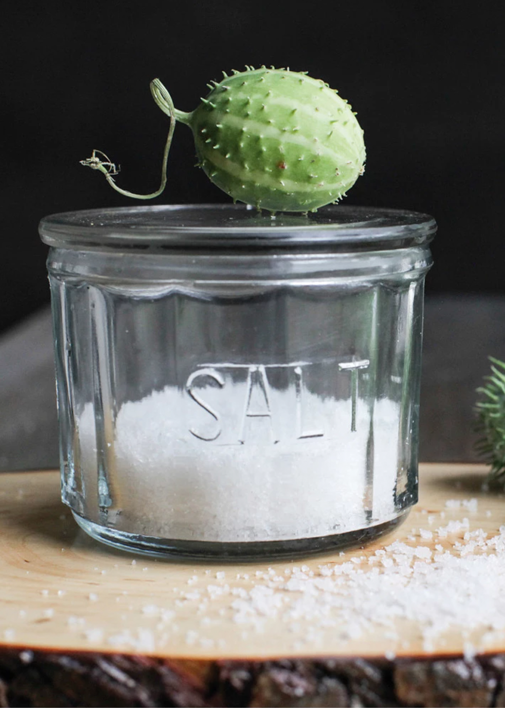 Creative Co-Op | Glass Salt Cellar