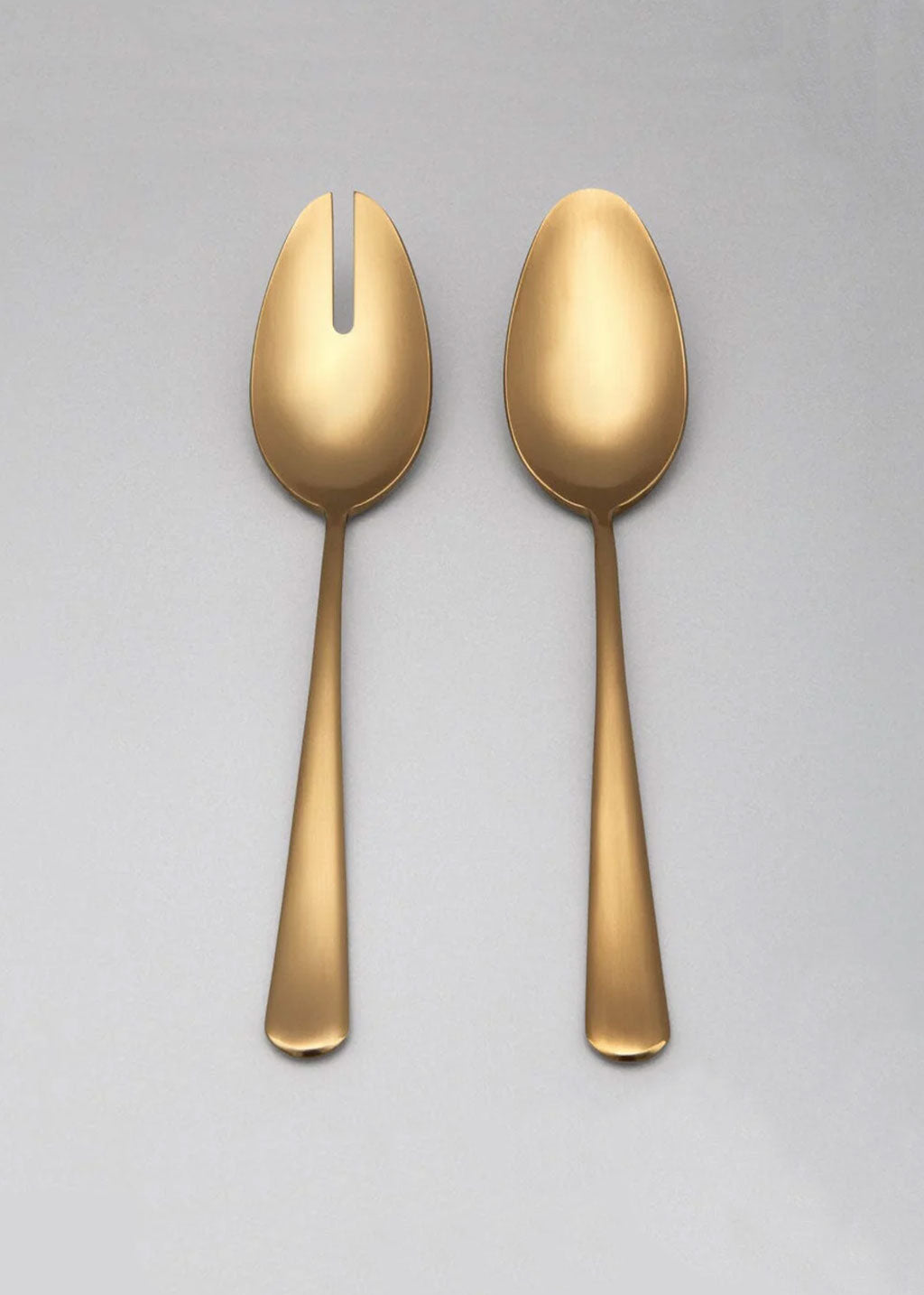 Serving Spoons | Matte Gold