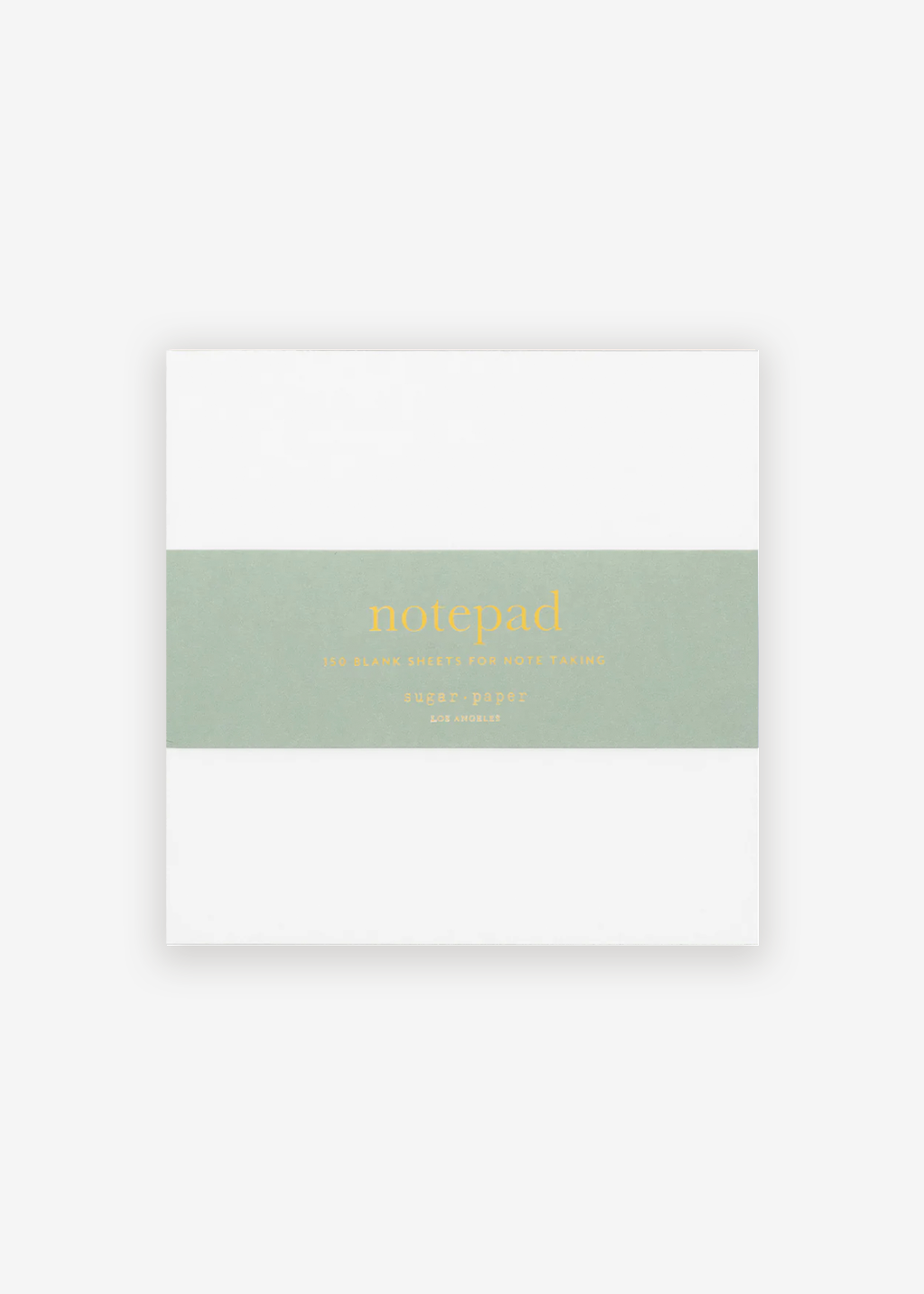 Painted Notepad | Green