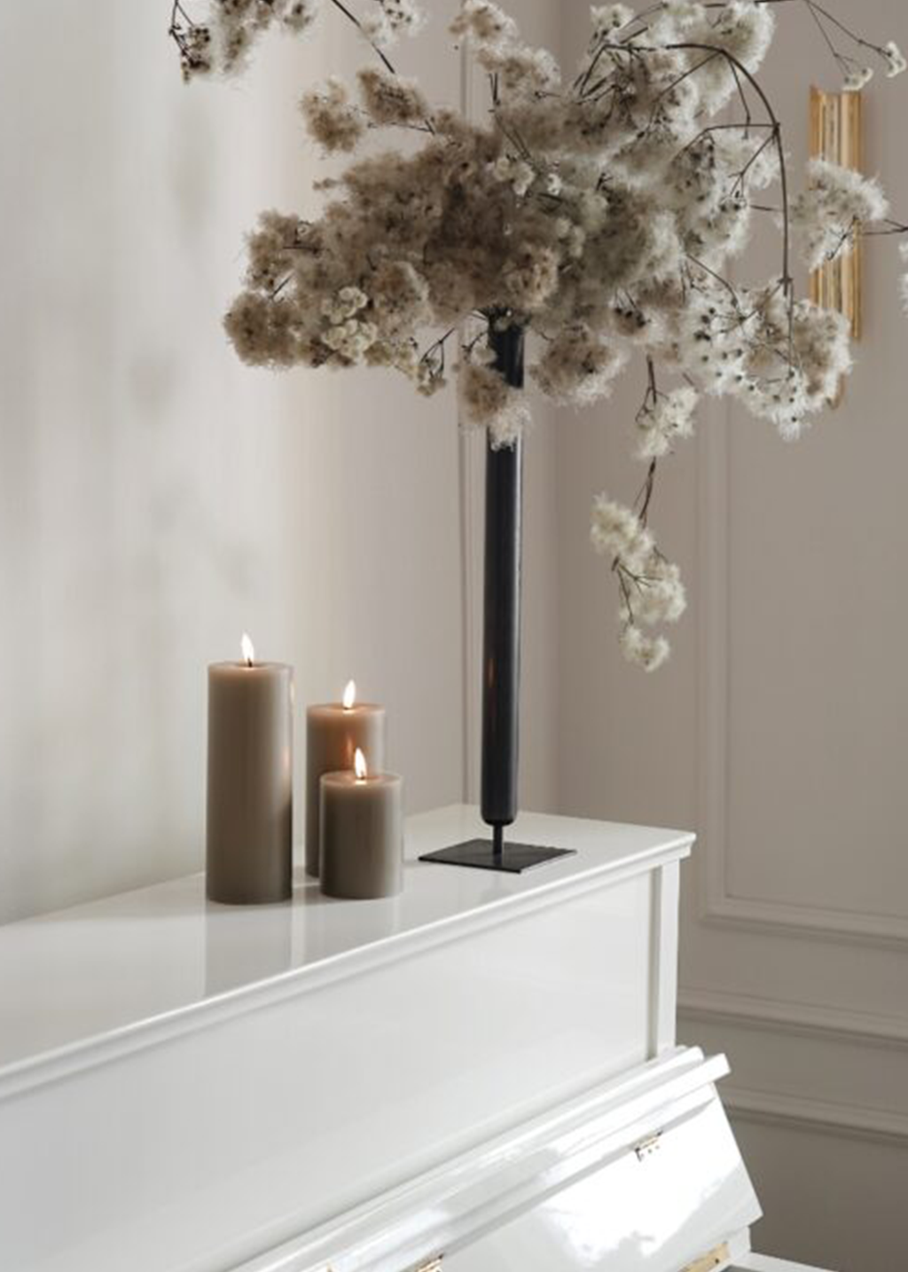 LED Pillar Candle | 15cm