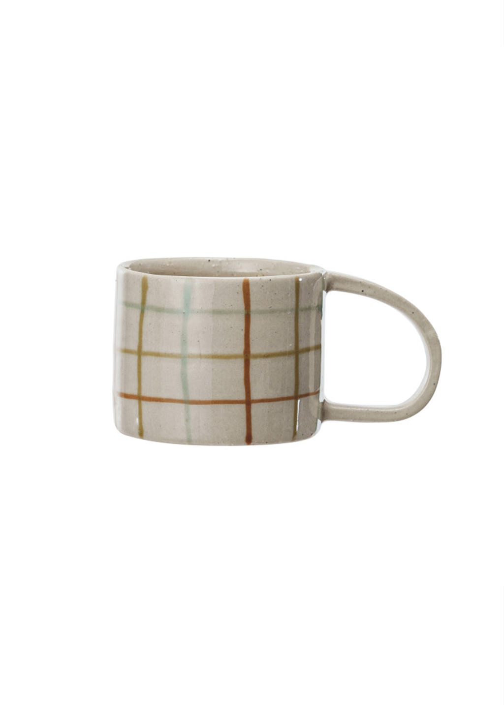 12oz Grid Pattern Mug | Multi
