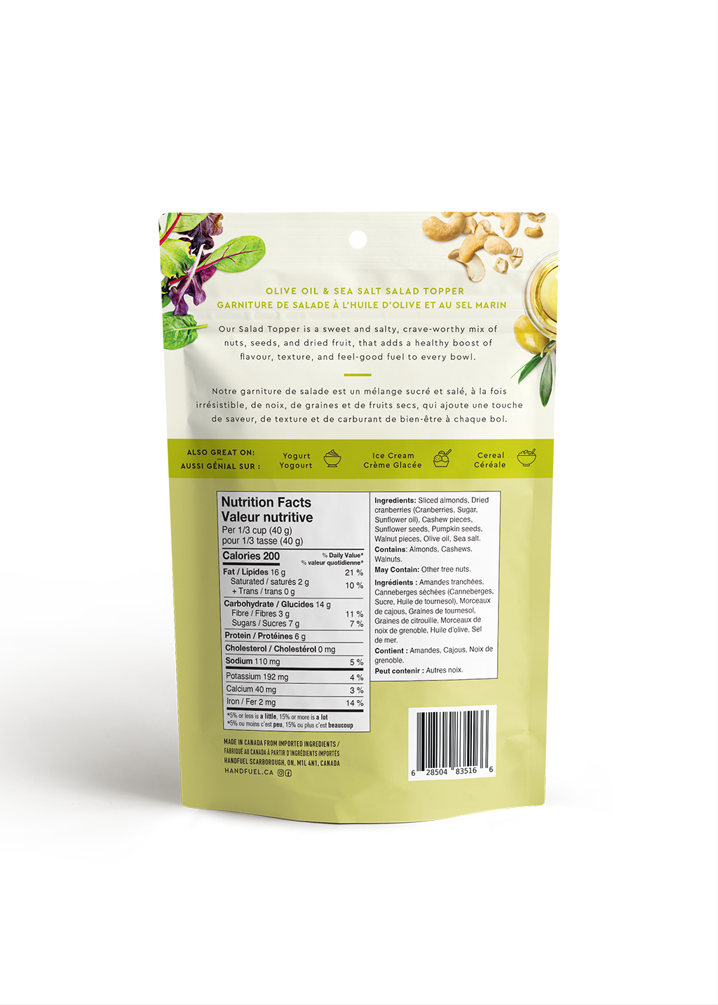 Olive Oil & Sea Salt Salad Topper 150g