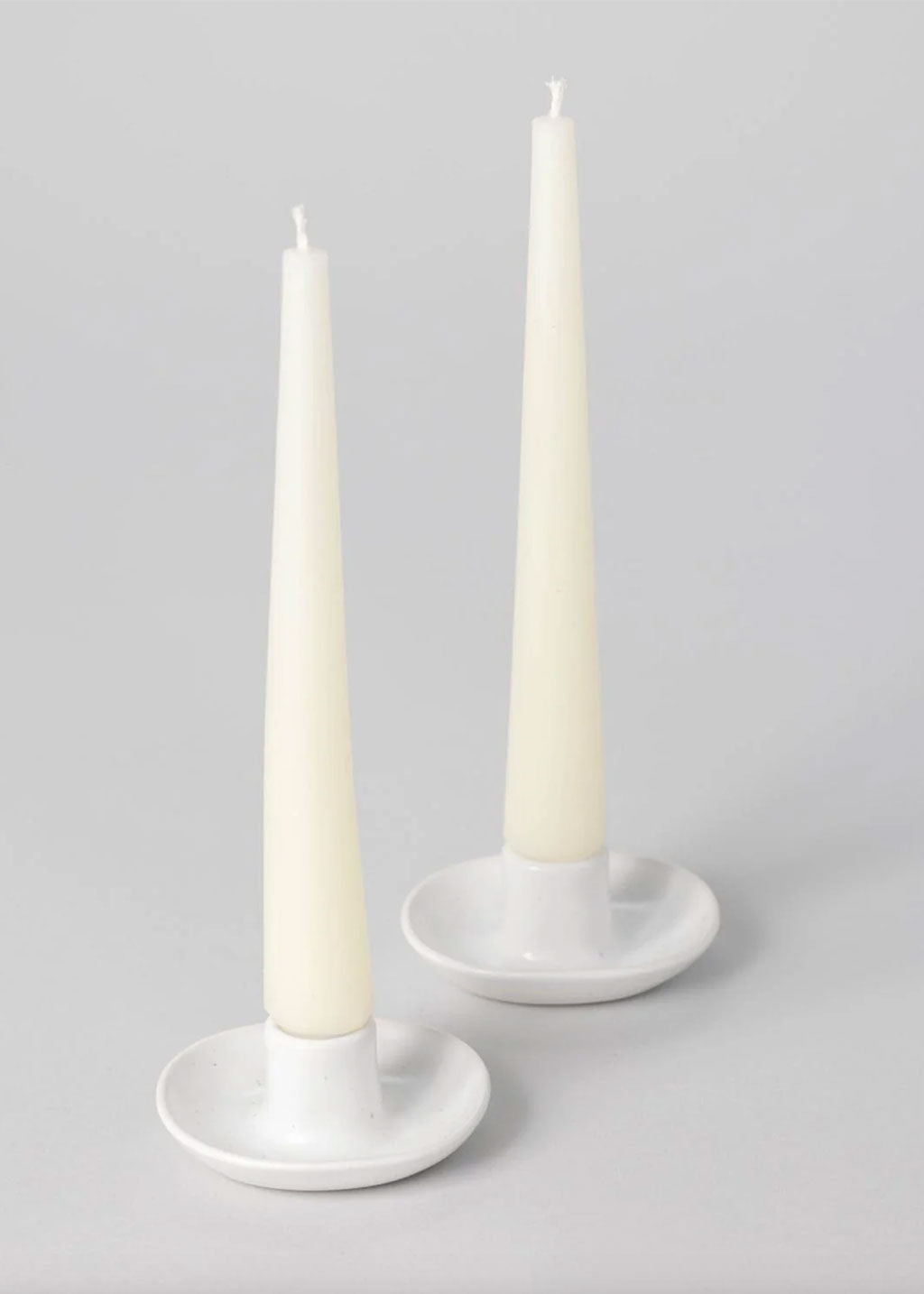 The Candle Holder | Lg. Speckled White