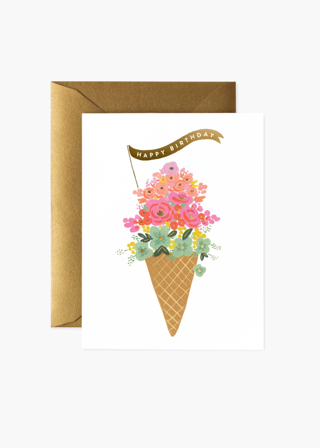 Ice Cream Birthday Card