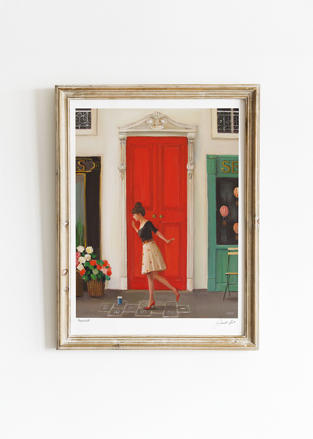 Hopscotch Art Print 8.5x11