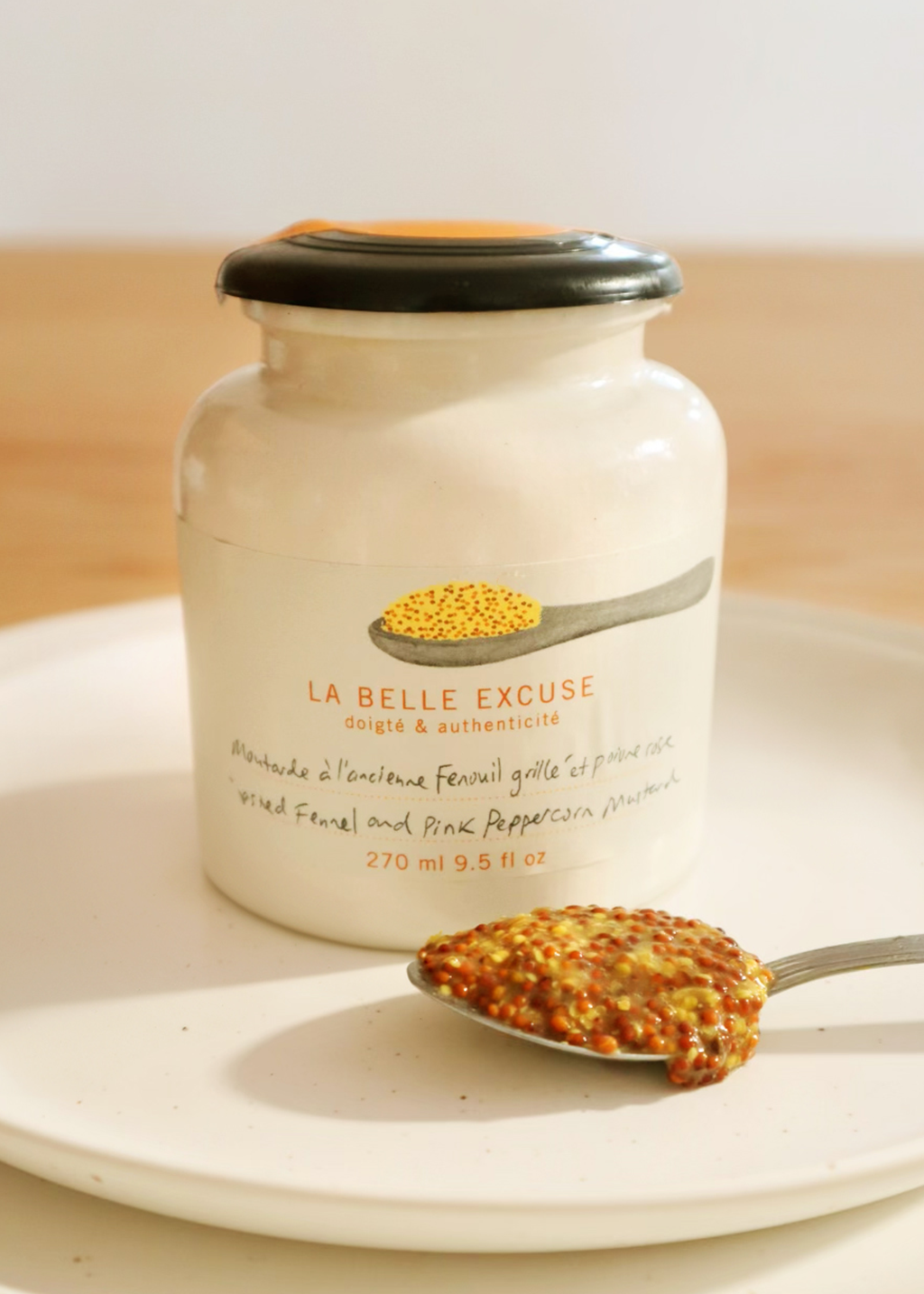 Old Fashion Mustard | Roasted Fennel & Pink Peppercorn