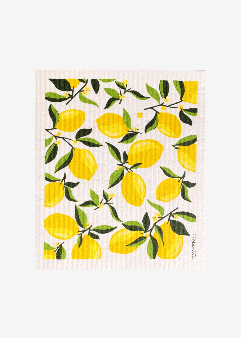 Lemon Blossom Sponge Cloth