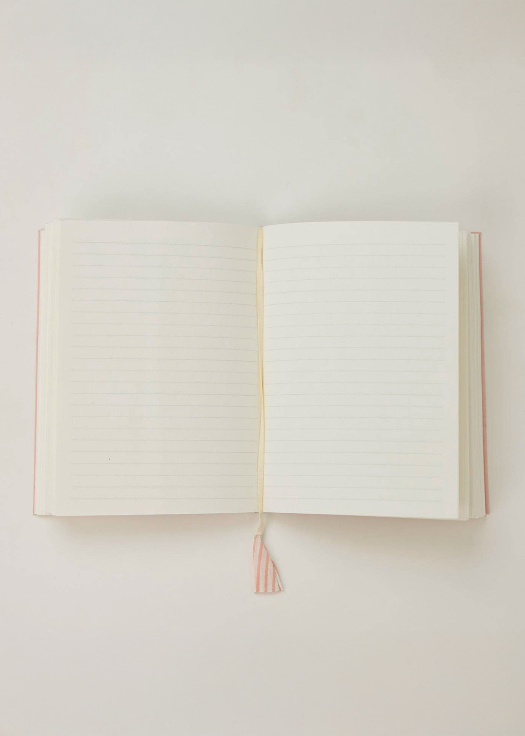 Block Print Ruled Notebook | Marigold Glitz Blush