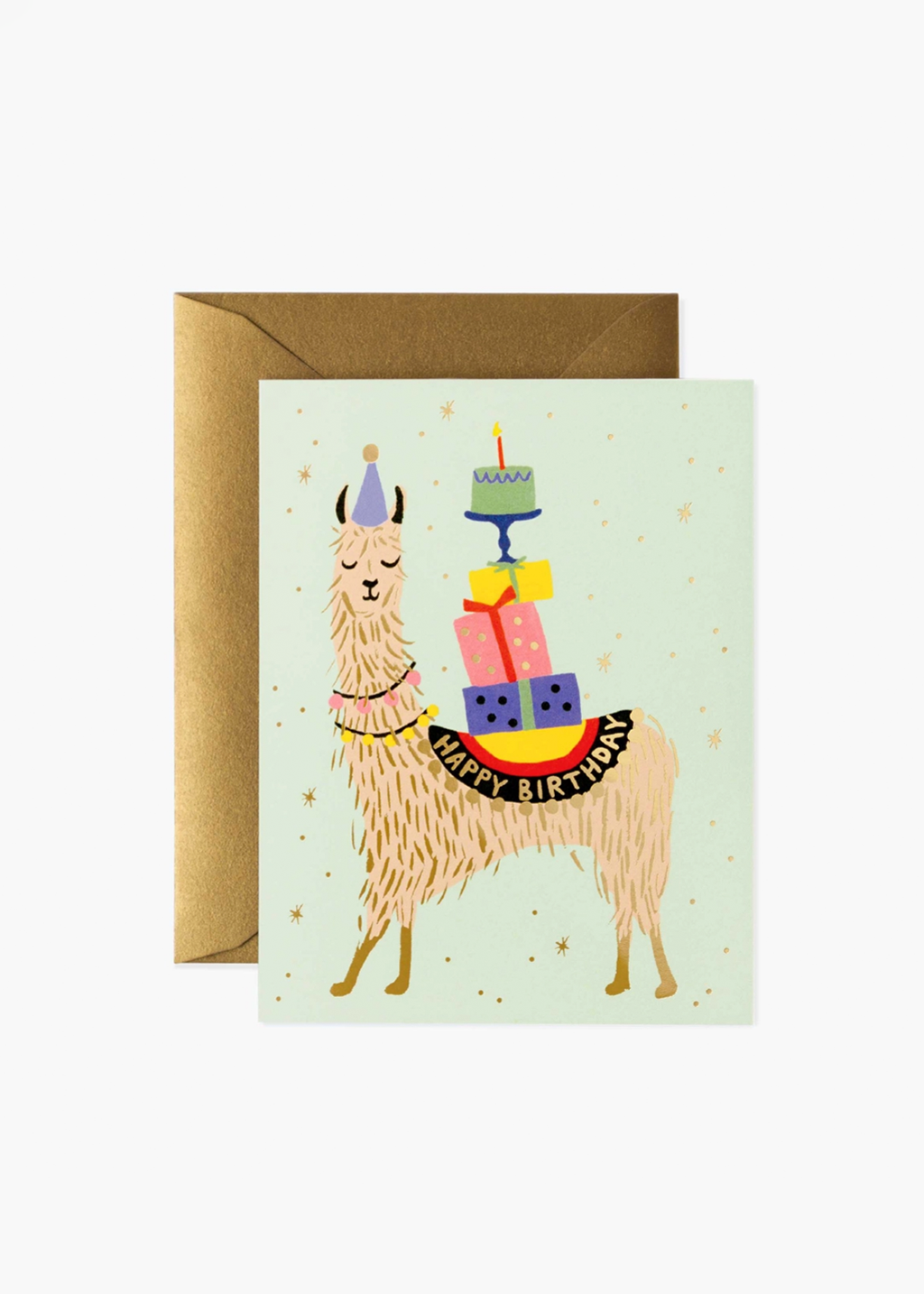 Llama Birthday Card