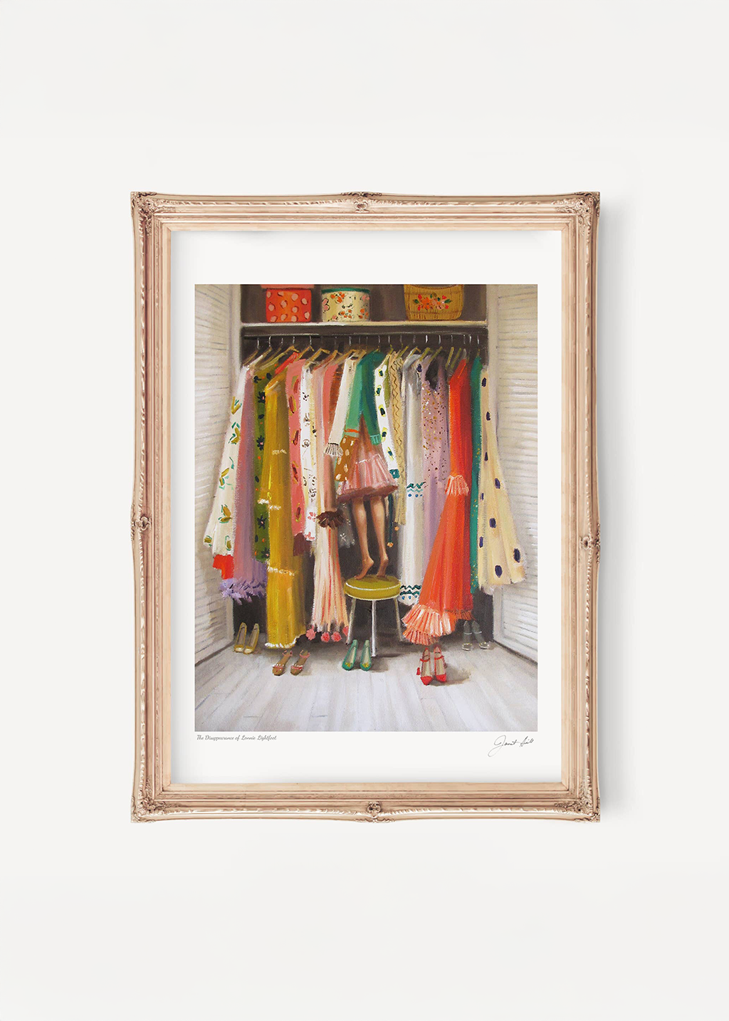 The Disappearance Of Lonnie Lightfoot Art Print 12x15.5