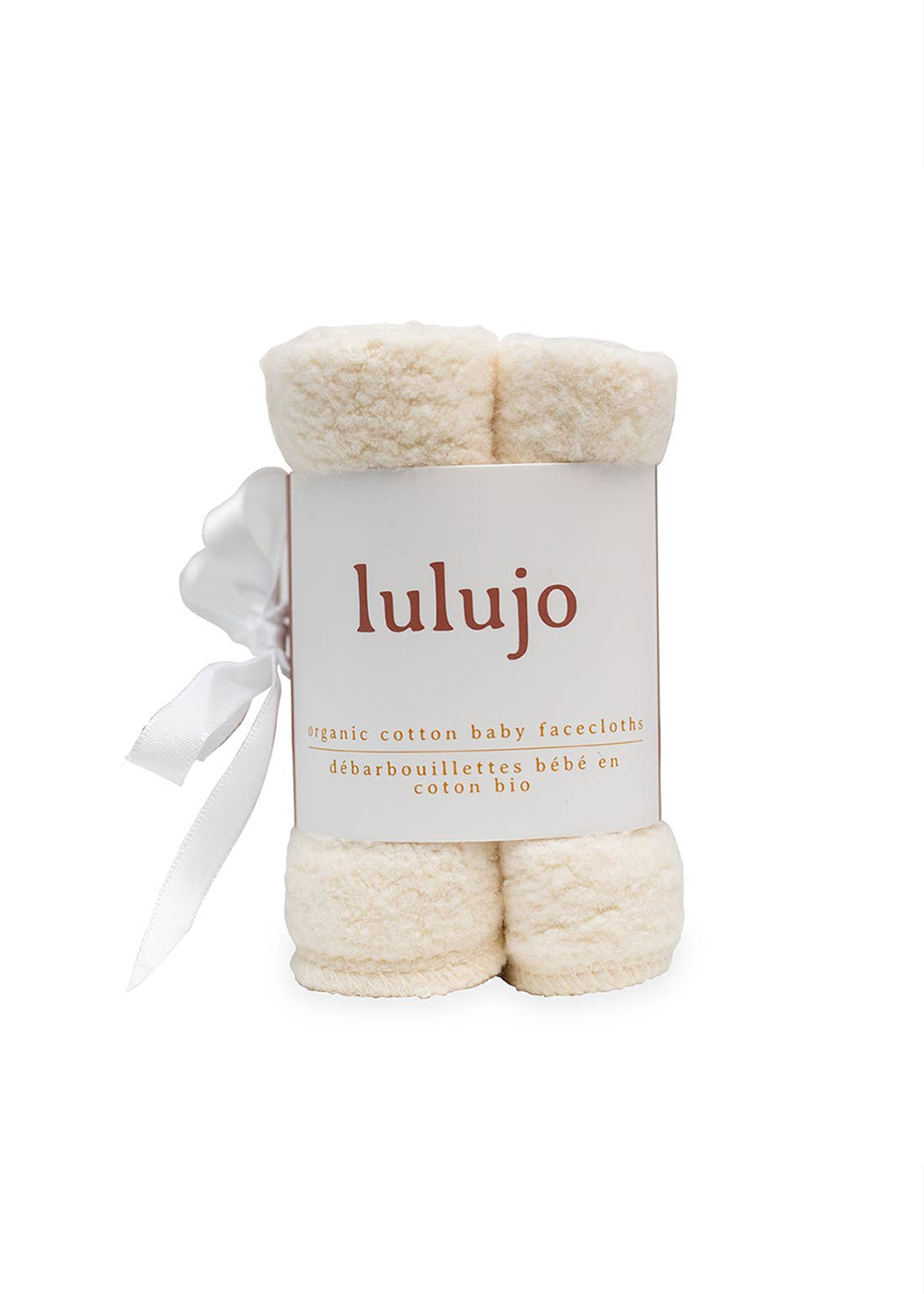 Organic Cotton Face & Baby Wash Cloths 4pk