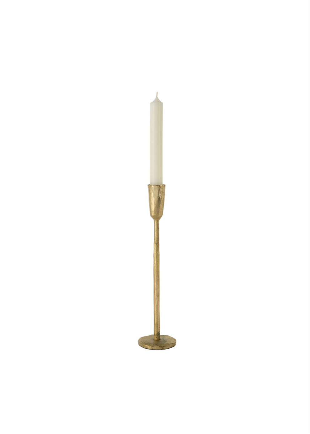 Luna Forged Candlestick M | Gold
