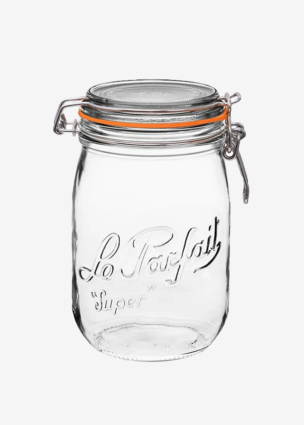 1L Rounded French Glass Jar