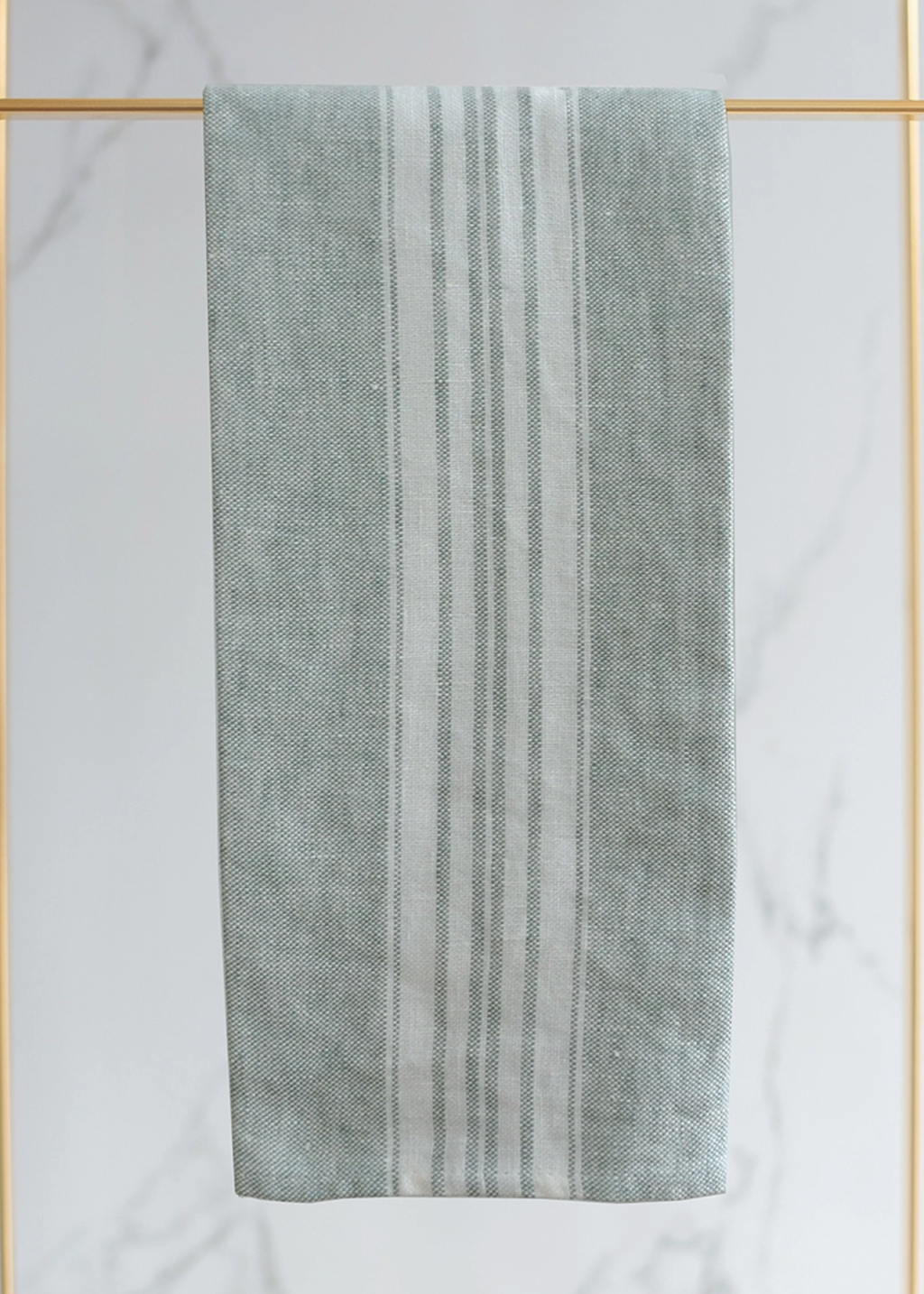 Maison Linen Hand Towel | Spruce & White