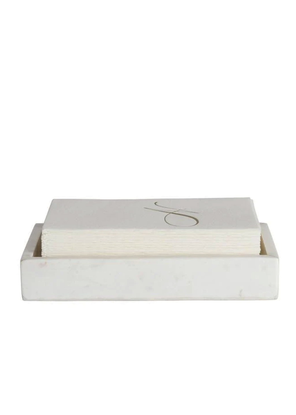 Lothantique Marble Napkin Tray