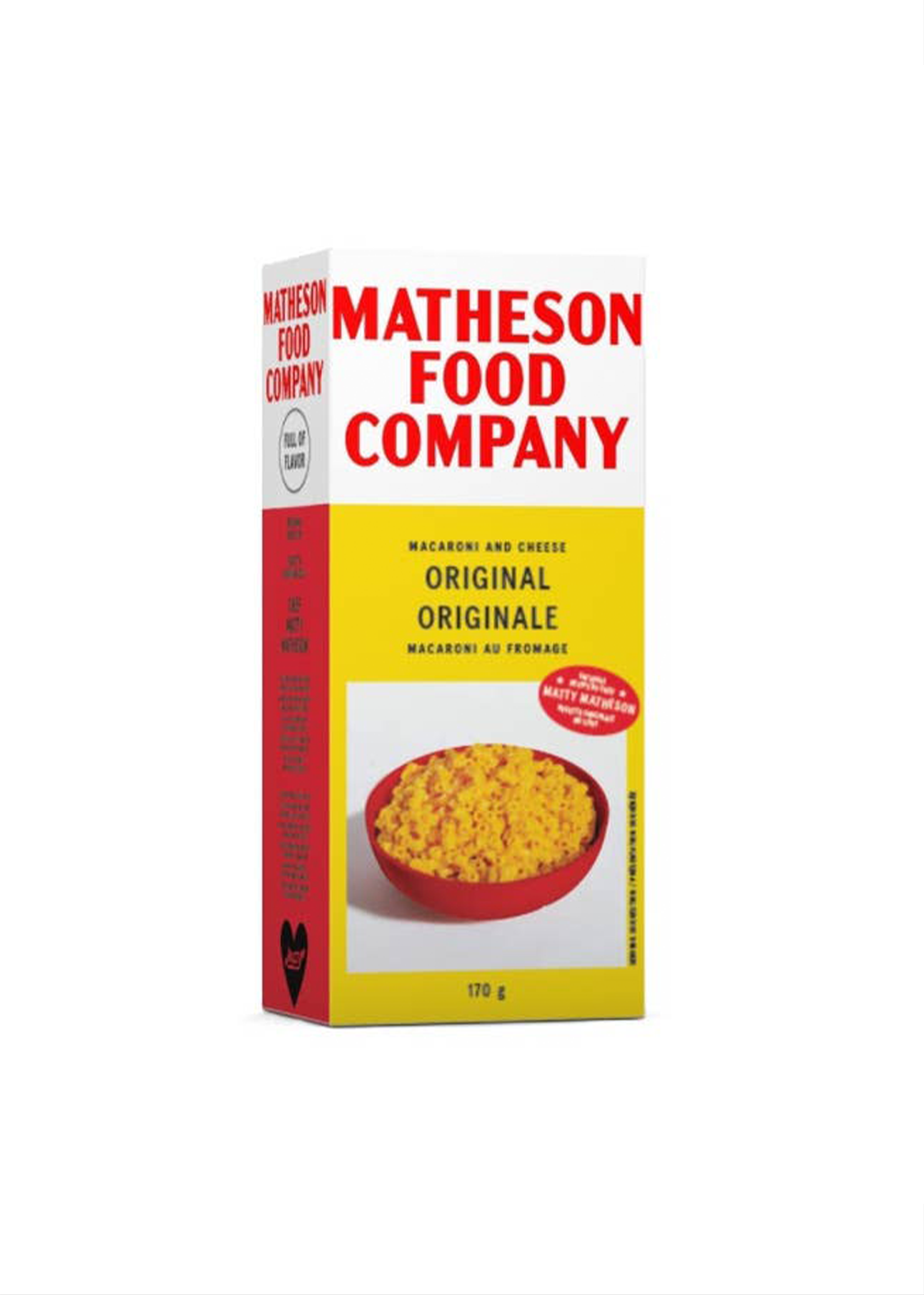 Matheson Food Company Macaroni and Cheese