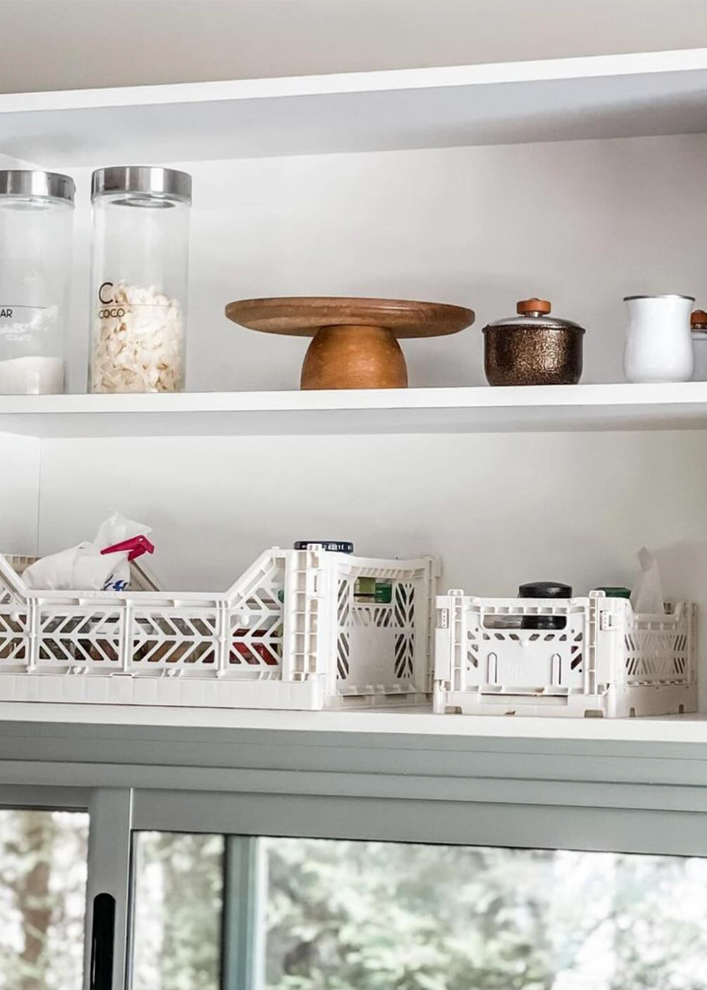 Maxi Foldable Crate | Coconut Milk