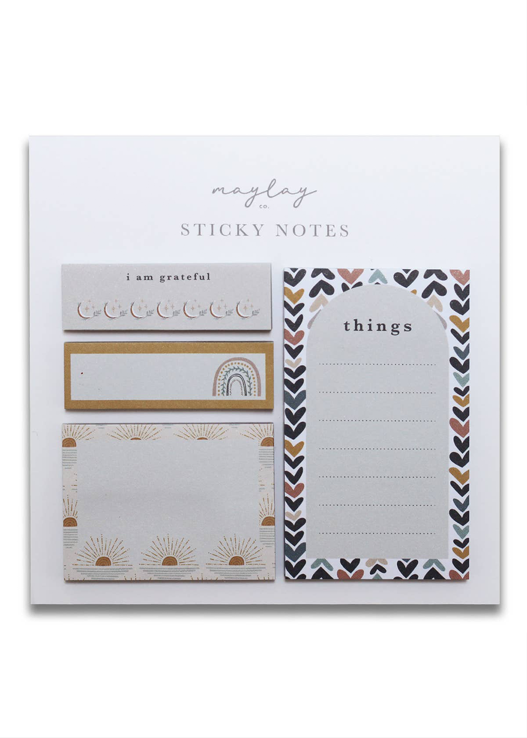 Nature Mini Sticky Notes Set