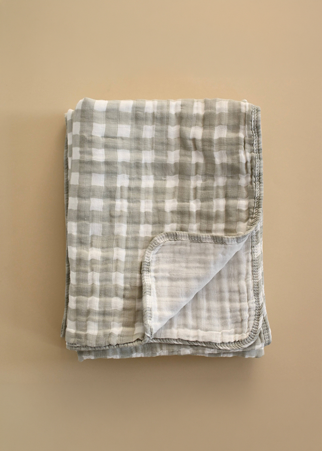6 Layer Quilt | Sage Gingham