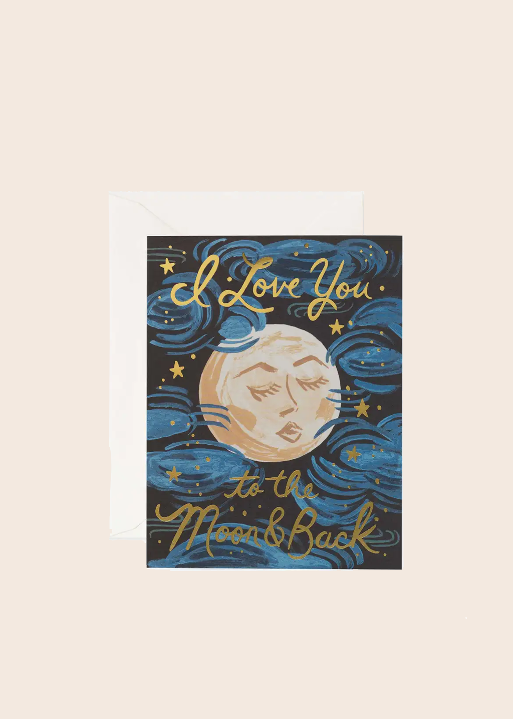 To The Moon And Back Card