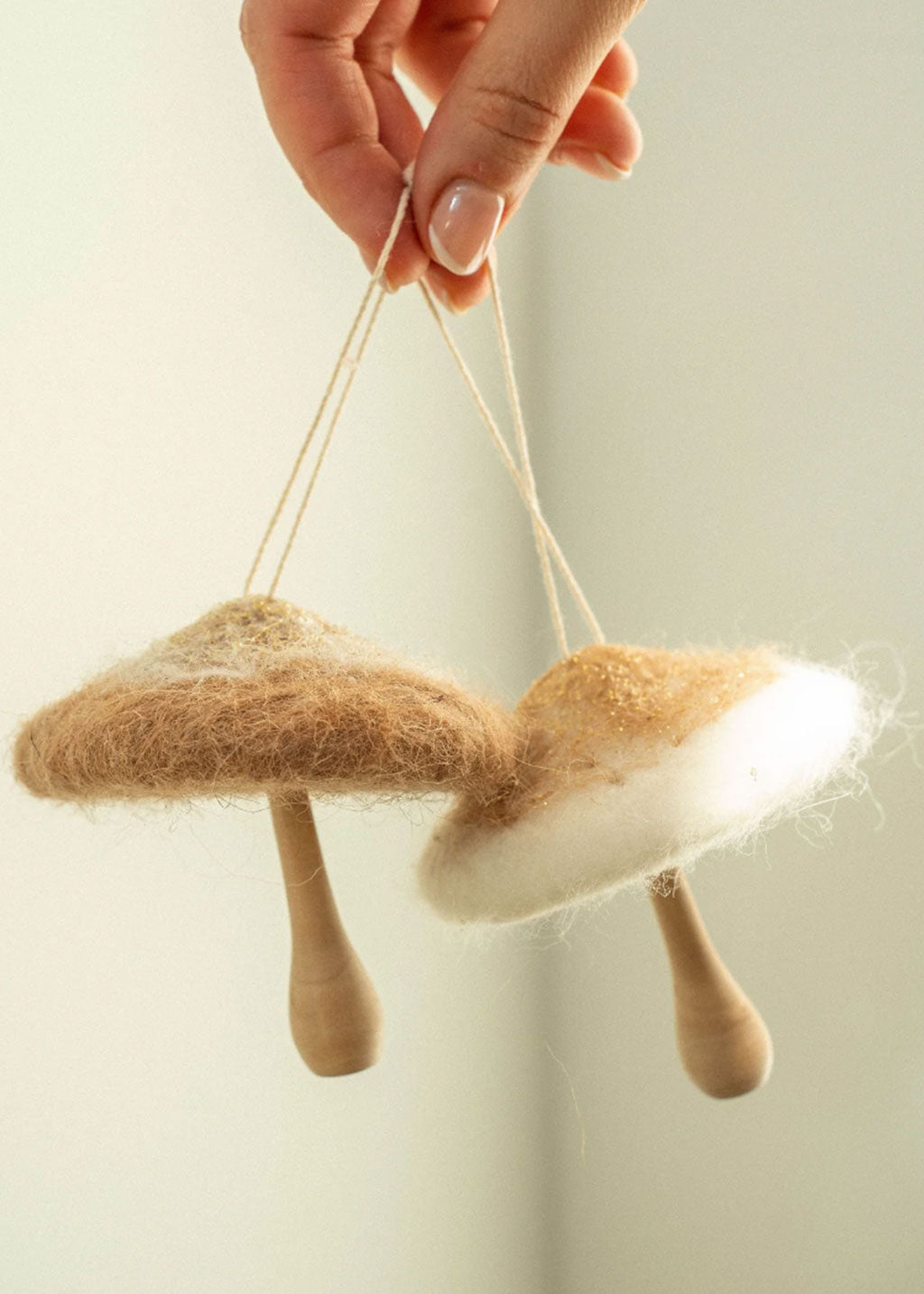 Felt Mushroom Ornament