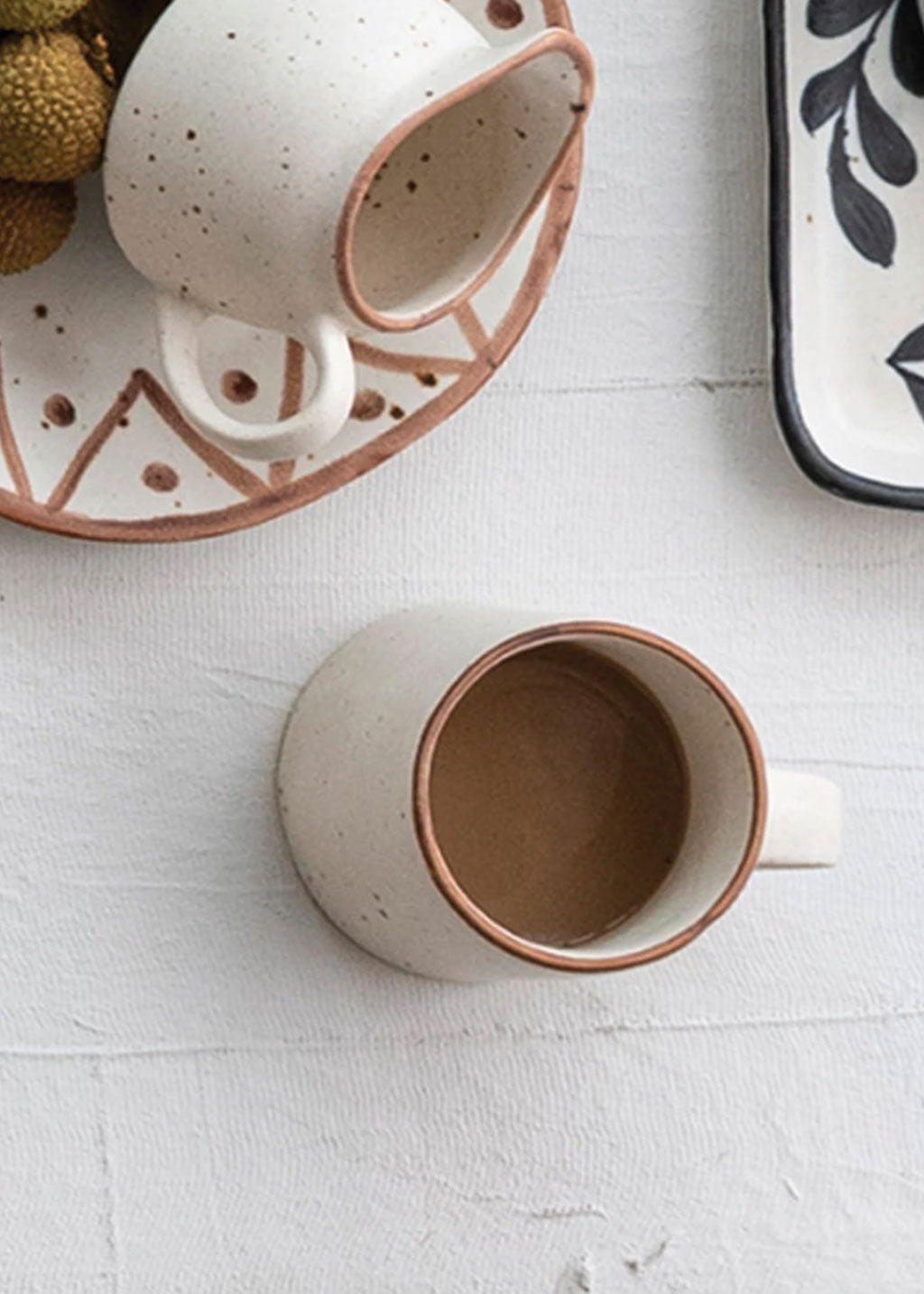 Stoneware Mug | Cream Speckled 10 oz.