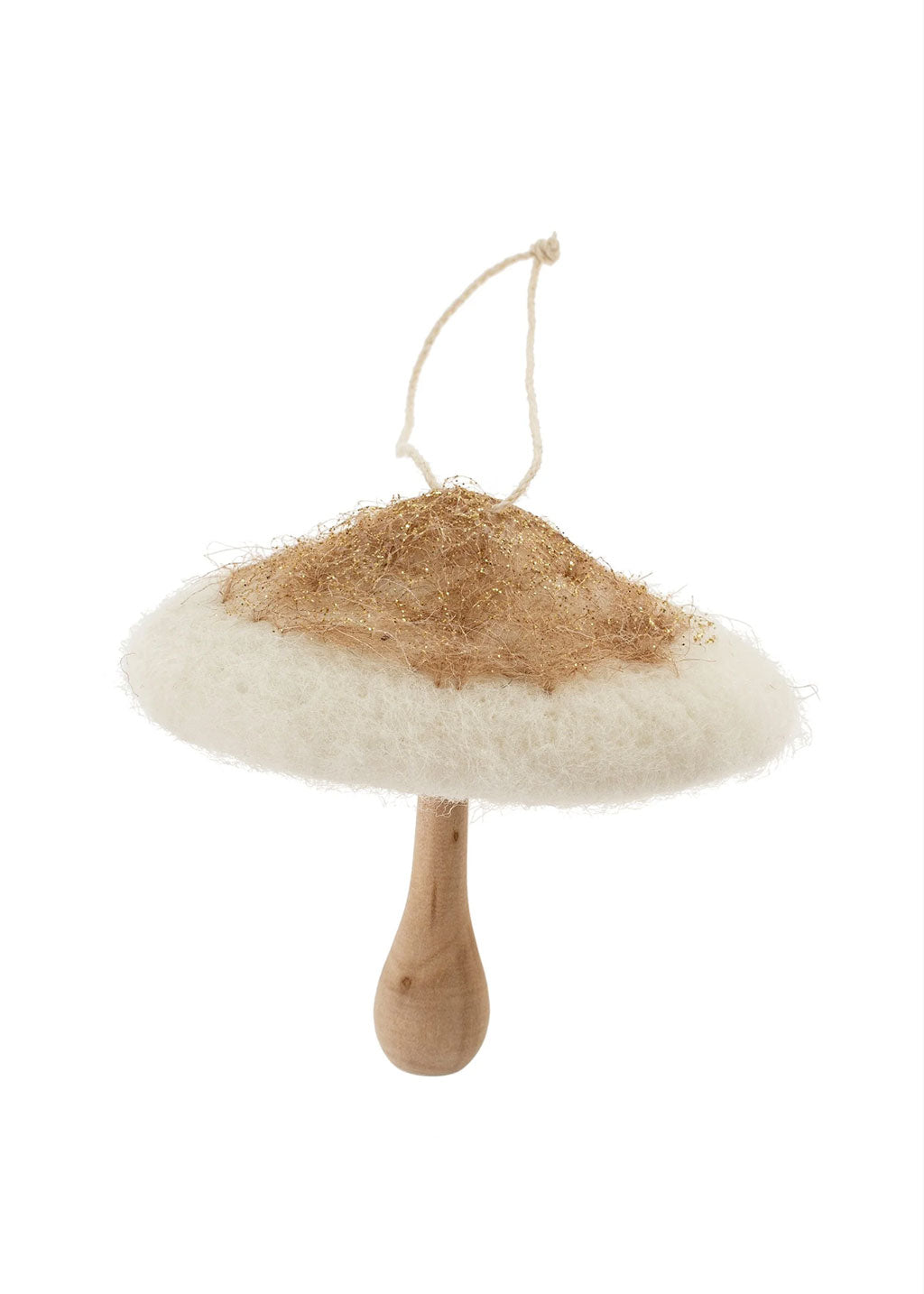 Felt Mushroom Ornament