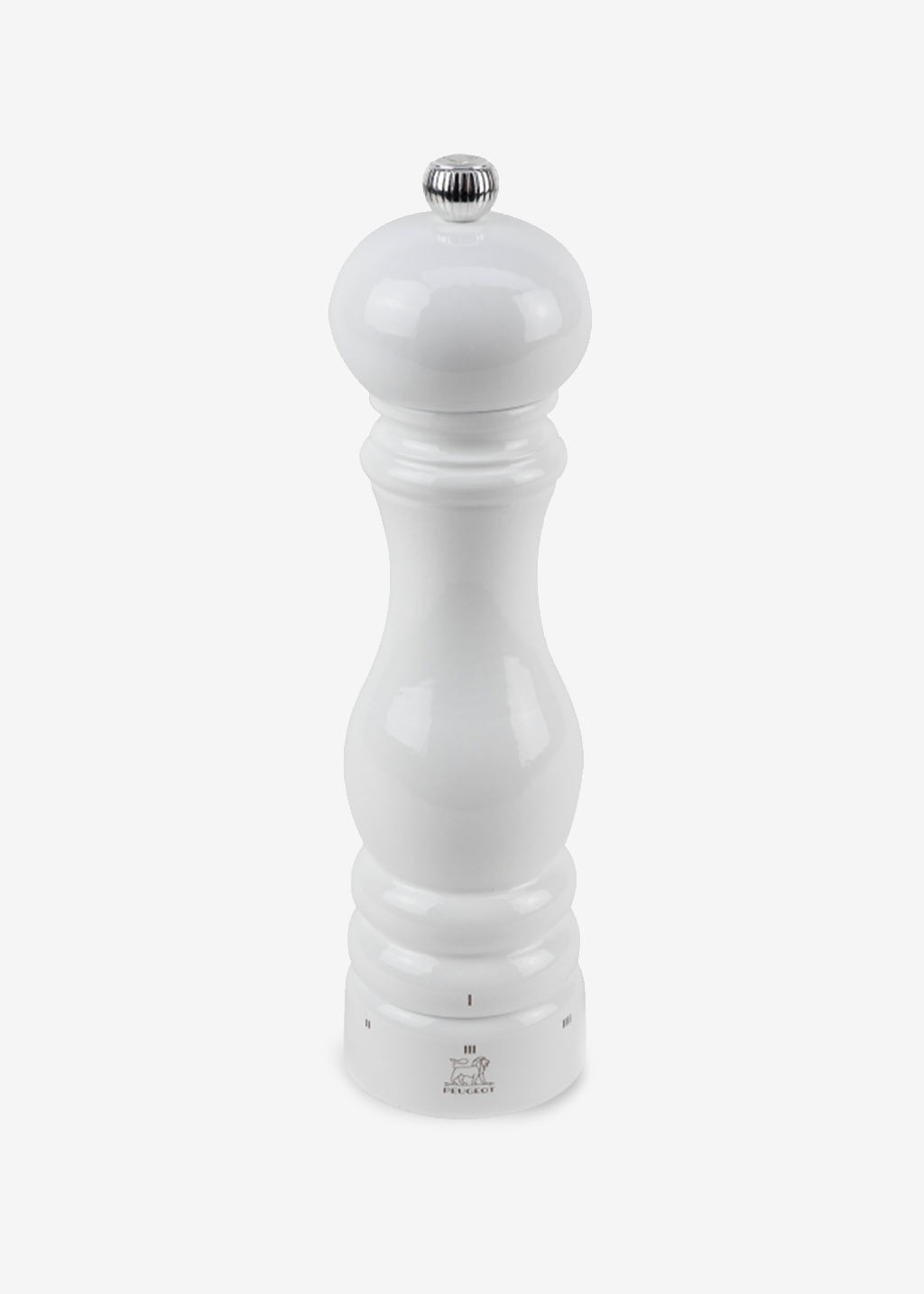 9" Paris Pepper Mill | White Lacquer